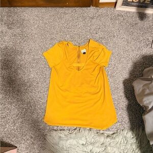 Daytrip brand Women's Mustard Yellow Top